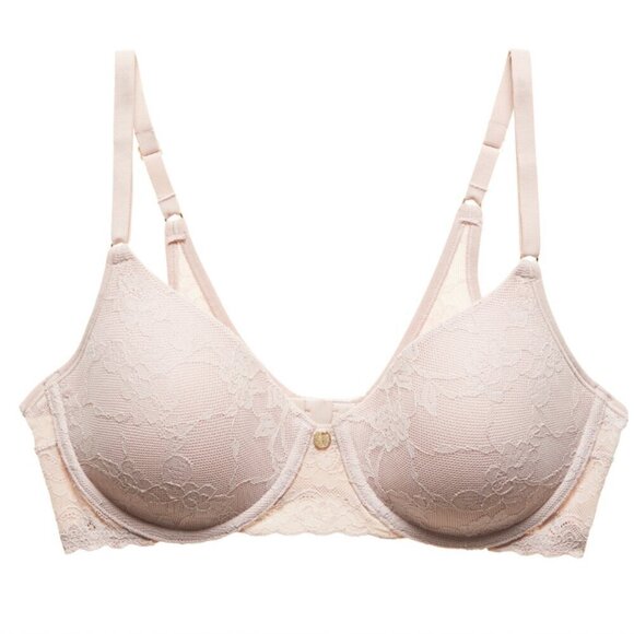 Natori Bliss Allure Contour Underwire Bra, Style 721303, Rose Beige, 34G - Picture 2 of 12